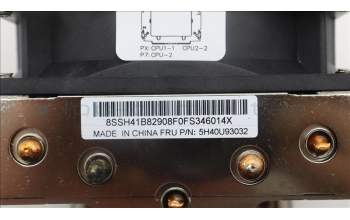 Lenovo 5H40U93032 Hornet CPU Heatsink Active