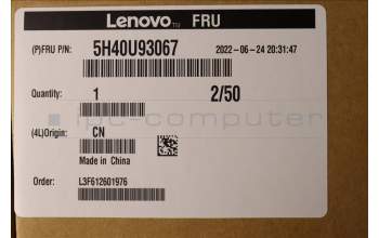 Lenovo 5H40U93067 Thermal Module DIS HS