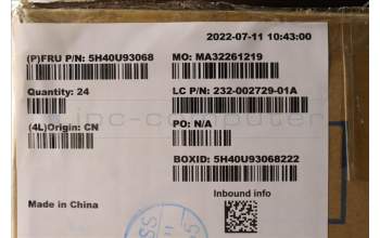 Lenovo 5H40U93068 Thermal Module UMA HS