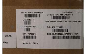 Lenovo 5H40U93083 A570 I ADL-P i3 UMA TM,Taisol