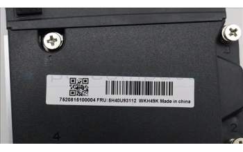 Lenovo 5H40U93112 Tiny M60q chrome Heatsink