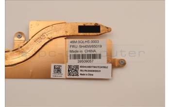 Lenovo 5H40W65019 CPU heatsink w/o fan,WWAN,HY