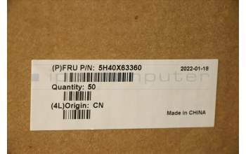 Lenovo 5H40X63360 Z690 MB VR_T heatsink, ECS