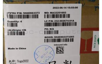 Lenovo 5H40X63373 A DIS TM for yoga2022,AVC
