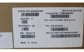 Lenovo 5H40X63393 I DIS TM for yoga9,taisol