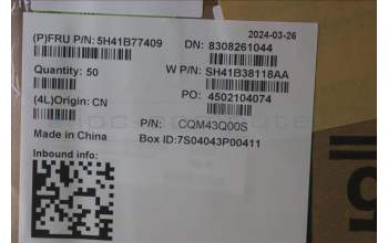 Lenovo 5H41B77409 ASSY UMA THERMAL HUAYING L16INT