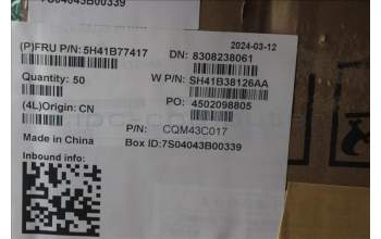 Lenovo 5H41B77417 ASSYUMA THERMAL HUAYINGL16A HYM