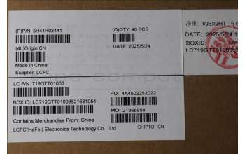 Lenovo 5H41R03441 Thermal Module ME632, UMA