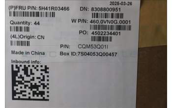 Lenovo 5H41R03466 ASSY_THM_13W_G3_INTEL_UMA_HY