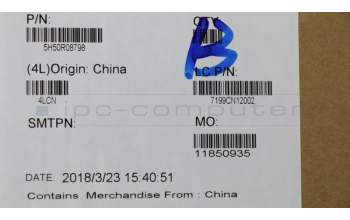 Lenovo 5H50R08798 HINGE Hinge L 81EK R+L IG