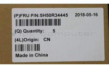 Lenovo 5H50R34445 HINGE Hinge C 81H7 L+R