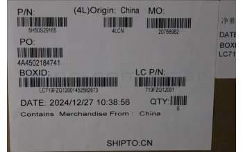 Lenovo 5H50S29165 HINGE L 83K1 L+R PLASTIC IMR