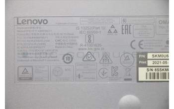 Lenovo 5KM0U87448 Keyboard_Mouse,2.4G,Italian,Grey