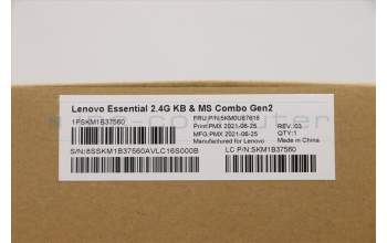 Lenovo 5KM0U87616 Keyboard_Mouse,2.4G,Swedish/Finnish,Black,Non_Backlight