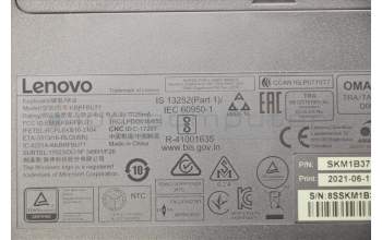 Lenovo 5KM0U87627 Keyboard_Mouse,2.4G,Nordic,Black,Non_Backlight