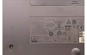 Lenovo 5KM0U87651 Keyboard_Mouse, Wireless, Hebrew, Black