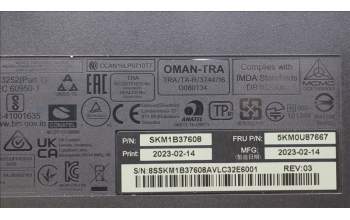 Lenovo 5KM0U87667 Keyboard_Mouse, Wireless, Swiss French/German, Black