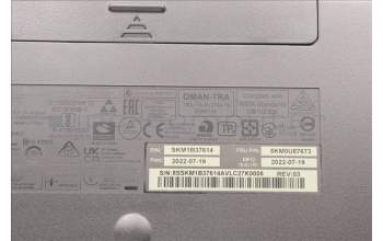 Lenovo 5KM0U87673 Keyboard_Mouse,Wireless,Slovenian,Black,Non_Backlight