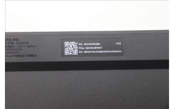 Lenovo 5KM0U87827 Keyboard_Mouse,2.4G,Nordic,Black