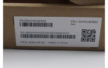 Lenovo 5KM0U87852 Keyboard_Mouse,2.4G,Italian,Luna Grey