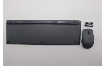 Lenovo 5KM0U87876 Keyboard_Mouse,2.4G,Nordic,Luna Grey