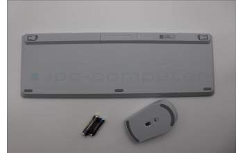 Lenovo 5KM0U87909 Keyboard_Mouse,2.4G,Russian Cyrillic,Cloud Grey