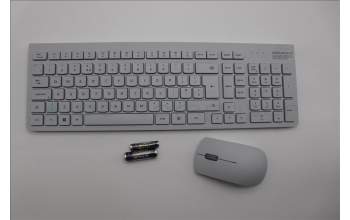 Lenovo 5KM0U87918 Keyboard_Mouse,2.4G,UK English,Cloud Grey