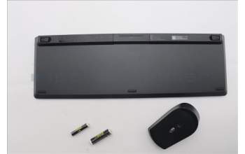 Lenovo 5KM0U87967 AI Keyboard_Mouse,2.4G,UK English,Black