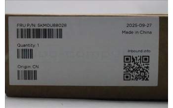 Lenovo 5KM0U88028 AI Keyboard_Mouse, 2.4G, US English, Cloud Grey, Darker Wheel