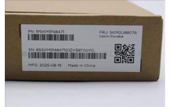 Lenovo 5KM0U88076 AI Keyboard_Mouse,2.4G,Czech/Slovakian,Cloud Grey