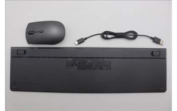 Lenovo 5KM0U88187 AI Keyboard_Mouse, Wireless, Portuguese, Storm Grey
