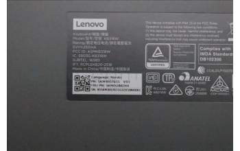 Lenovo 5KM0U88244 Keyboard_Mouse, Wireless, Nordic, Luna Grey