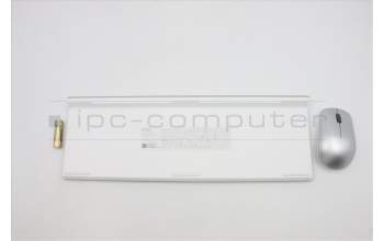 Lenovo 5KM1B81357 Keyboard_Mouse, Wireless, Russian Cyrillic, Cloud Grey, Non Backlight