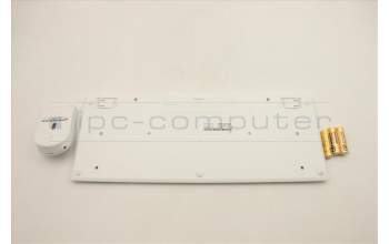 Lenovo 5KM1C40667 Keyboard_Mouse,Wireless,Portuguese,White_Grey,Non_Backlight