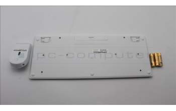 Lenovo 5KM1C40674 Keyboard_Mouse,Wireless,Swiss French/German,White