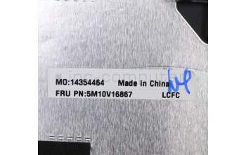 Lenovo 5M10V16867 MECH_ASM FE5A0 NLKB ASM_BK_UK SPA