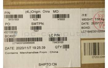 Lenovo 5M10V16929 MECH_ASM BLKBD ASM_BK_UK TUR F