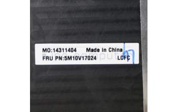 Lenovo 5M10V17024 C-Cover with keyboard, Switzerland, Black, Non-Backlight, UK