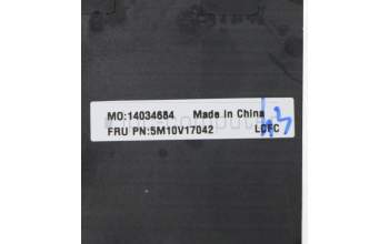 Lenovo 5M10V17042 MECH_ASM BL KB W C Cover ASM BEL BLK UK