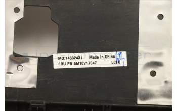 Lenovo 5M10V17047 C-Abdeckung mit Tastatur, Griechisch, Schwarz, Hintergrundbeleuchtung