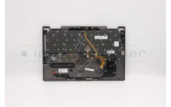 Lenovo 5M10V24844 C-Abdeckung mit Tastatur, Dänisch, Eisengrau, WLAN