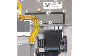 Lenovo 5M10V24920 C-Cover with keyboard, French, Iron Grey, WWAN, US