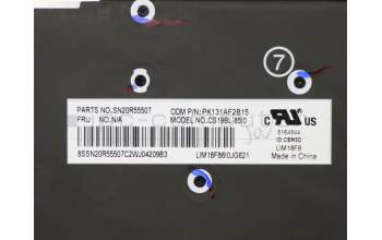 Lenovo 5M10V24928 C-Cover with keyboard, Italian, Iron Grey, WWAN, UK