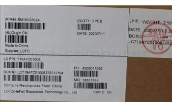 Lenovo 5M10V25024 MECH_ASM BASE,CV,WW,ePrivacy,DCST,AlSilk