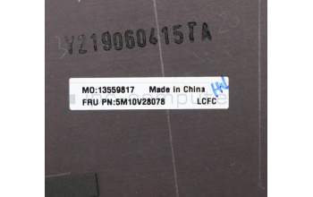 Lenovo 5M10V28078 MECH_ASM LCD REAR COVER,UHD,IR