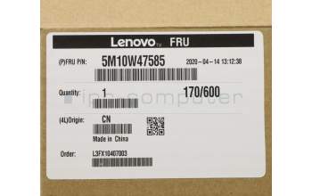 Lenovo MECH_ASM MECH_ASM,Cover,w/ FPR,BLK for Lenovo ThinkPad T480s (20L7/20L8)