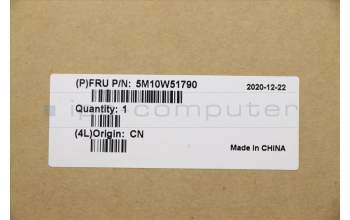 Lenovo 5M10W51790 MECH_ASM CS16_2BCP,GLASS,BLACK,SUN