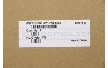 Lenovo 5M10W64433 C-Abdeckung mit Tastatur, Englisch (US, Euro), Silber, Hintergrundbeleuchtung