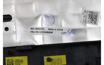 Lenovo 5M10W64530 C-Cover with keyboard, Swedish/Finnish, Black, Non-Backlight, Non-FingerPrint, UK