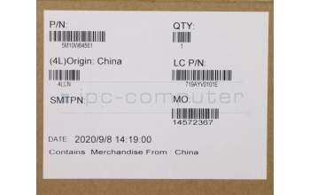 Lenovo 5M10W64561 MECH_ASM FRU ASM NBL FPR BK UK ITA